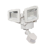 Westinghouse 2000 Lumen Triple Head Solar Security Light, Wireless Motion Activated Kit (White Finish)