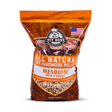 Pit Boss Texas Mesquite Hardwood BBQ Grilling and Smoking Pellets - 20 lb Resealable Bag