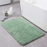Cotton Fiber Bath Mat Super Absorbent Bathroom Carpets Rugs Bathtub Floor Mat Doormat For Shower Room Toilet Bathroom Mat 4 Size
