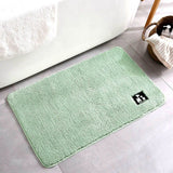 Cotton Fiber Bath Mat Super Absorbent Bathroom Carpets Rugs Bathtub Floor Mat Doormat For Shower Room Toilet Bathroom Mat 4 Size