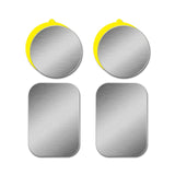 YBD Magnetic Disk Phone Stand Magnet Metal Plate Car Phone Holder Metal Plate Iron Sheets for Magnetic Car Phone Holder