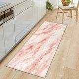 Nordic Kitchen Mat Bedroom Entrance Doormat Home Hallway Floor Decoration Living Room Carpet Wood grain Bathroom Anti-Slip Rug
