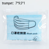 Mask Cover Organizer Bag Portable Facemask Holder Face Mask Storage Box Case Save Mask Boxes Caja Para Guardar Mascarillas