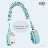 Toddler Leash for Baby Anti Lost Wrist Link Magnetic Induction Lock Safety Harness Children Walking Hand Belt Strap Wristband