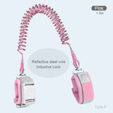 Toddler Leash for Baby Anti Lost Wrist Link Magnetic Induction Lock Safety Harness Children Walking Hand Belt Strap Wristband