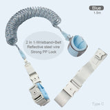 Toddler Leash for Baby Anti Lost Wrist Link Magnetic Induction Lock Safety Harness Children Walking Hand Belt Strap Wristband