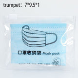 Mask Cover Bag Portable Facemask Holder Mouth Mask Storage Box Case Save Mask Boxes Cosmetic Organizer Bag Mascarillas