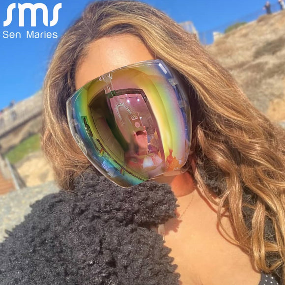 Men's Women's Faceshield Protective Glasses Goggles Safety Blocc Glasses Anti-Spray Mask Protective Goggle Glass Sunglasses