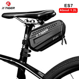 X-TIGER Bike Bag Rainproof MTB Bike Saddle Bag For Cycling Seatpost Large Capatity Shockproof Rear Bicycle Bag Accessories