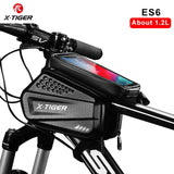 X-TIGER Bike Bag Rainproof MTB Bike Saddle Bag For Cycling Seatpost Large Capatity Shockproof Rear Bicycle Bag Accessories