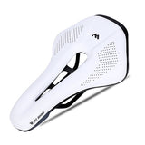 WEST BIKING Comfortable Bicycle Saddle MTB Mountain Road Bike Seat Soft PU Leather Hollow Cushion Bike Part Accessories