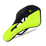WEST BIKING Comfortable Bicycle Saddle MTB Mountain Road Bike Seat Soft PU Leather Hollow Cushion Bike Part Accessories