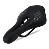 WEST BIKING Comfortable Bicycle Saddle MTB Mountain Road Bike Seat Soft PU Leather Hollow Cushion Bike Part Accessories