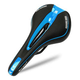 WEST BIKING Comfortable Bicycle Saddle MTB Mountain Road Bike Seat Soft PU Leather Hollow Cushion Bike Part Accessories