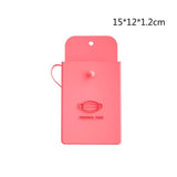 Silicone Mask bag Portable Face Mask Holder Storage Box students Reusable Facemask Storage bag Mask Bag Dustproof Face Mask Case