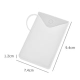 Silicone Mask bag Portable Face Mask Holder Storage Box students Reusable Facemask Storage bag Mask Bag Dustproof Face Mask Case