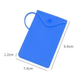 Silicone Mask bag Portable Face Mask Holder Storage Box students Reusable Facemask Storage bag Mask Bag Dustproof Face Mask Case