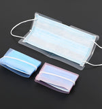 Silicone Mask bag Portable Face Mask Holder Storage Box students Reusable Facemask Storage bag Mask Bag Dustproof Face Mask Case