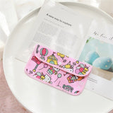 Student Portable Mask Box CartoonFace Mask Storage Bag Mouth Mask Cover Case Anti Pollution Facemask Case