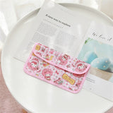 Student Portable Mask Box CartoonFace Mask Storage Bag Mouth Mask Cover Case Anti Pollution Facemask Case